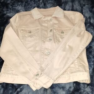 Light Pink Denim Jacket